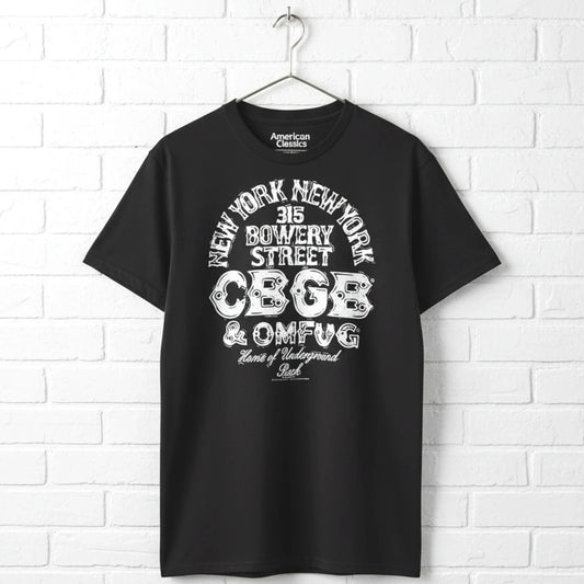 CBGB OMFUG New York Address Men's T Shirt
