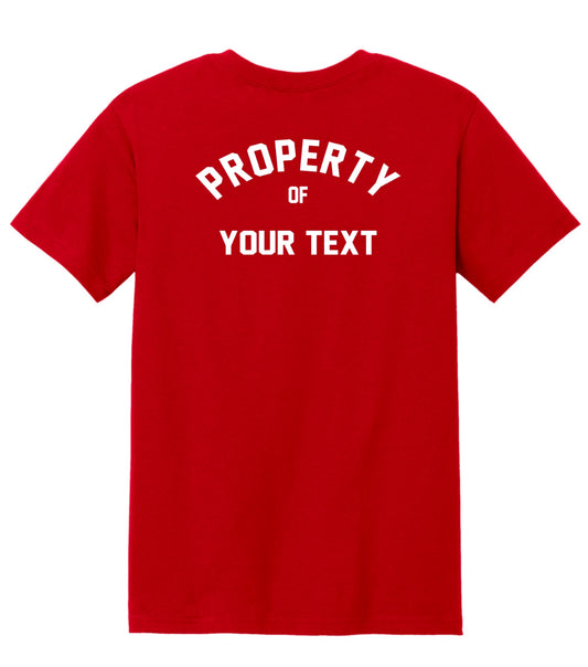 Personalized/Custom Property of T-Shirt Personalized Tee