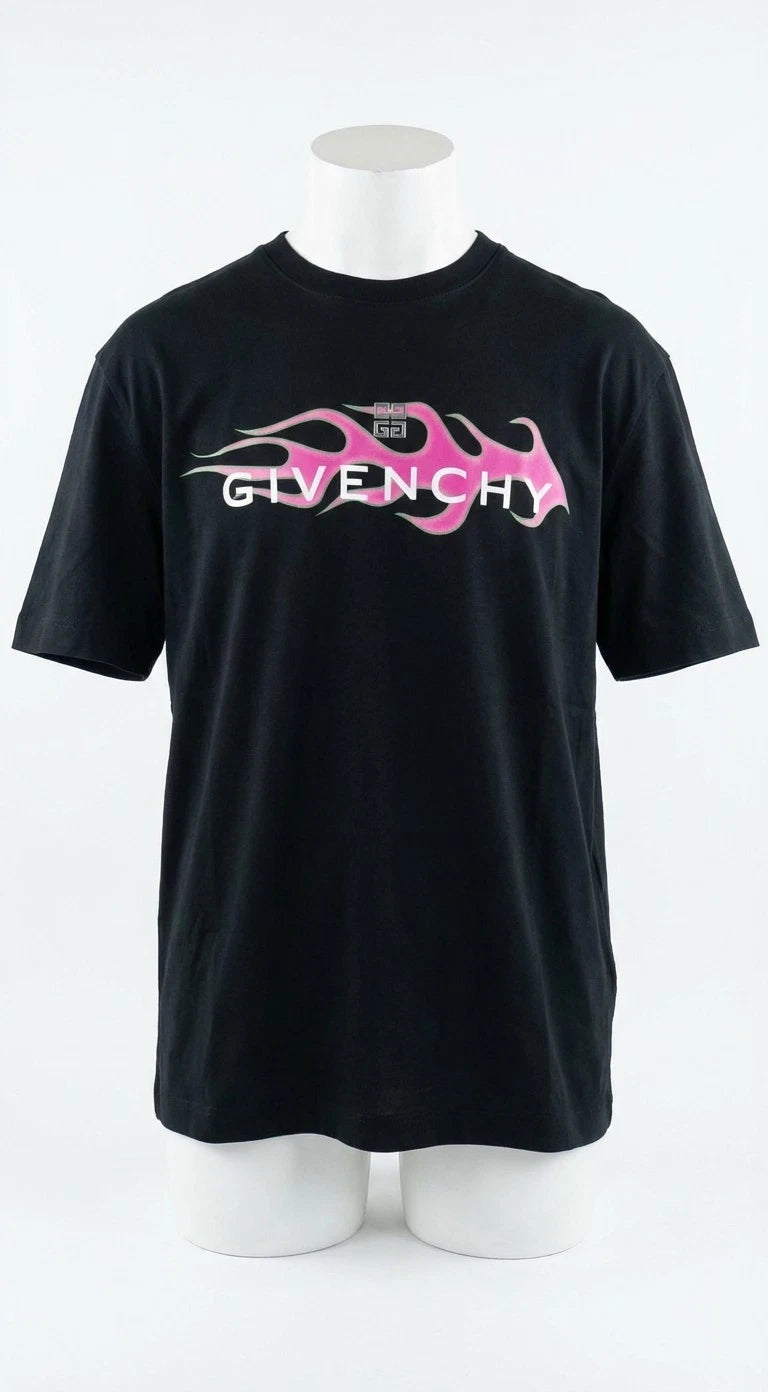 Givenchy Flames Graphic T-Shirt Size 4X