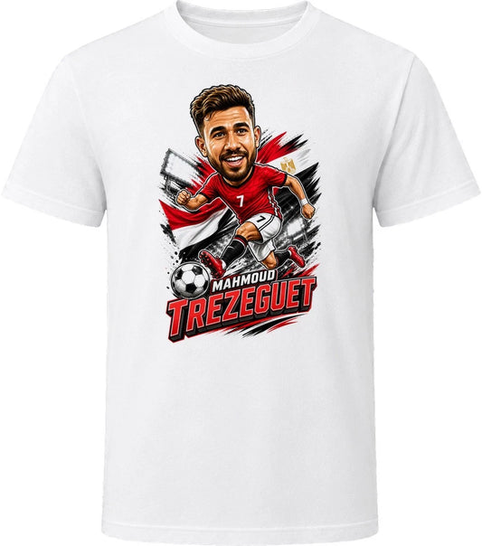 Mahmoud Trezeguet, Egypt Caricature Soccer 2026 T Shirt