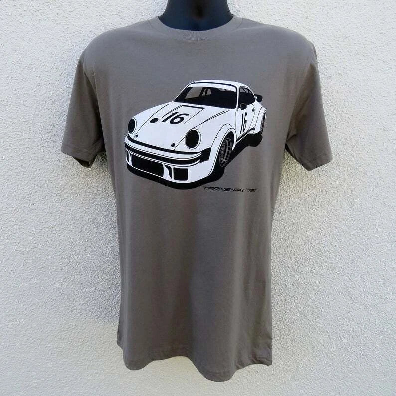 934 Turbo RSR 1976 Trans Am Champion Racing T-Shirt George Follmer Vasek 930 SC