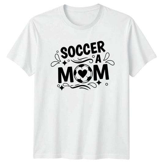 Soccer A Mom Womens T-Shirt Soccer Mom Soccer Mothers Day Gift For Her