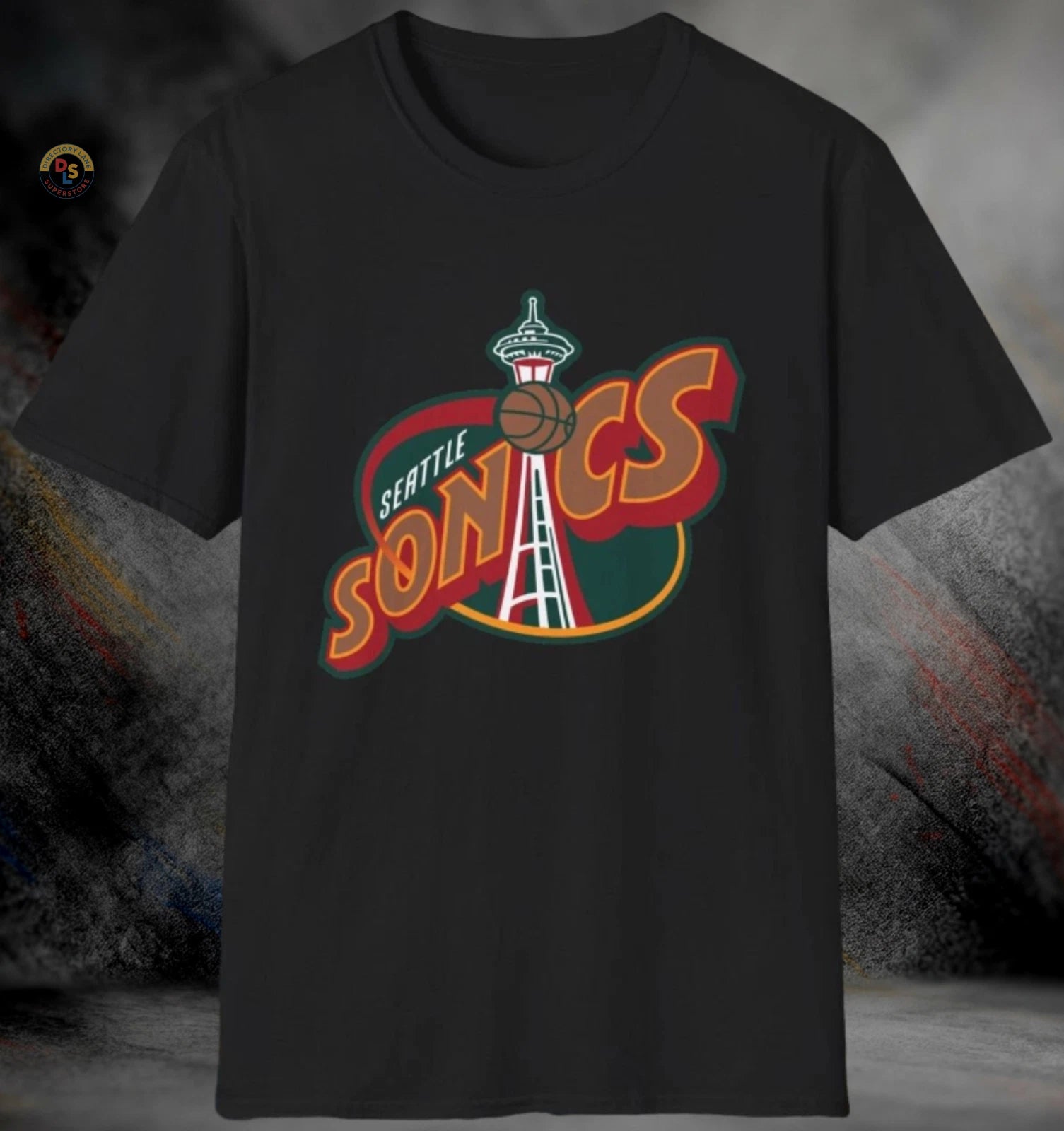 Seattle SuperSonics NBA Defunct Retro Basketball T-Shirt | Softstyle Tee