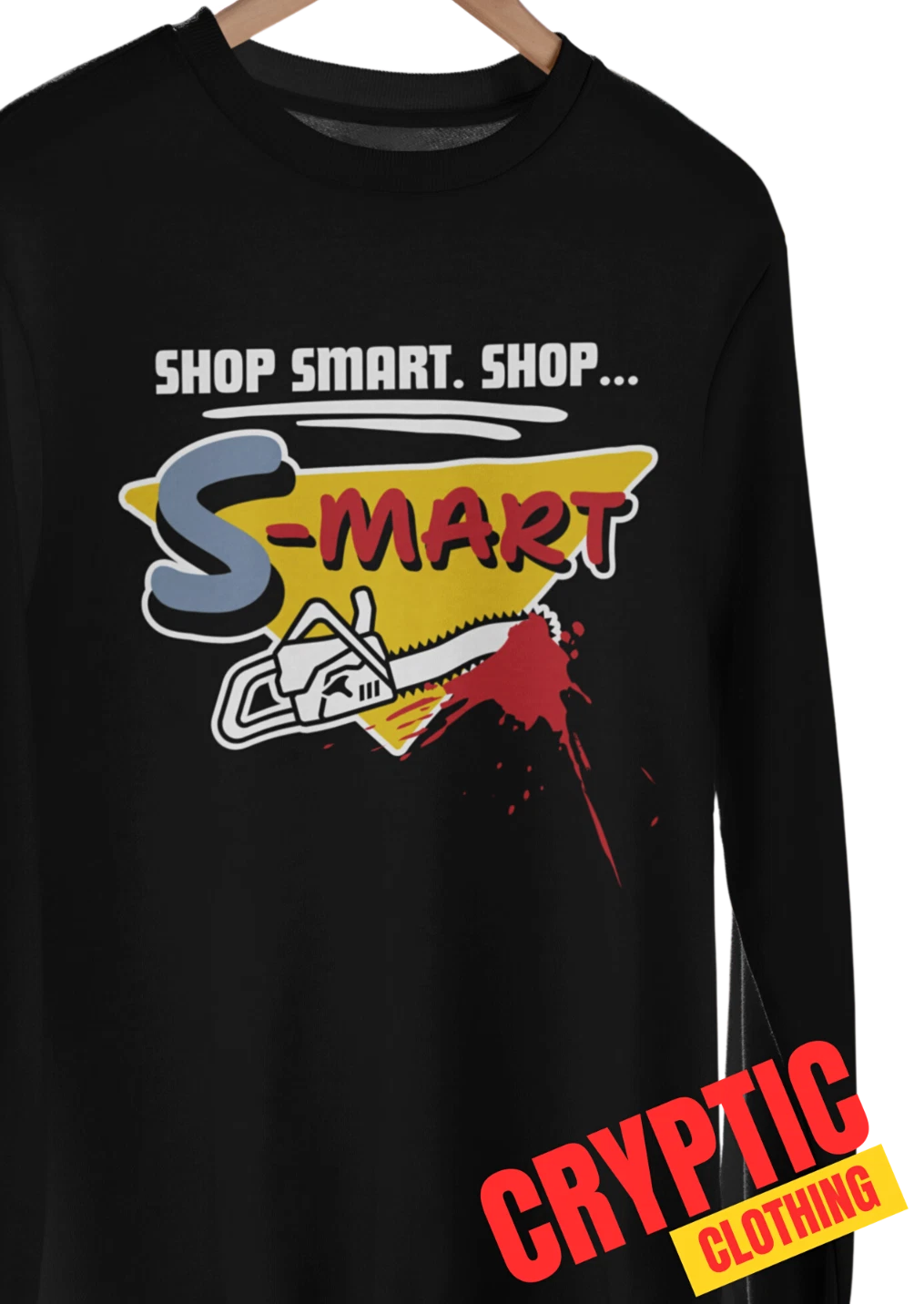 Shop Smart Shop S-Mart  T-SHIRT Army Of Darkness Evil Dead Funny Joke GIFT TEE