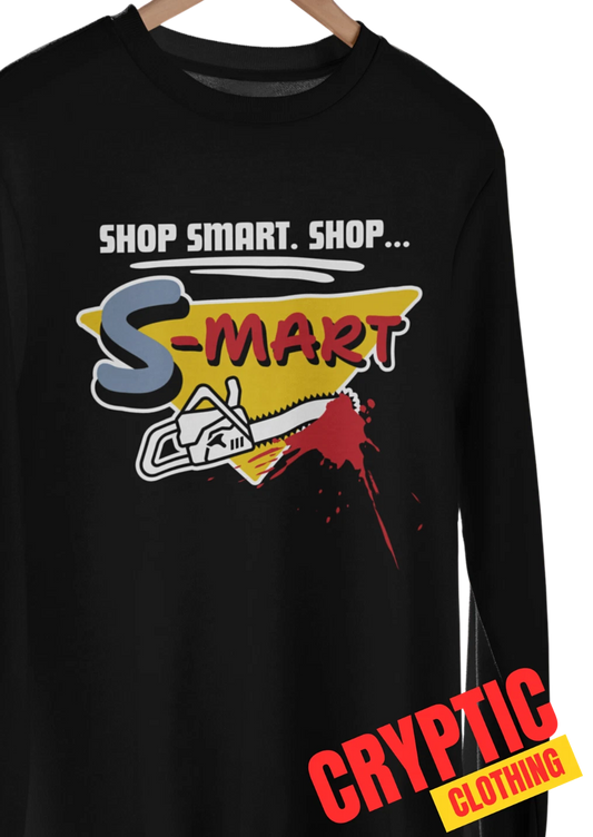Shop Smart Shop S-Mart  T-SHIRT Army Of Darkness Evil Dead Funny Joke GIFT TEE