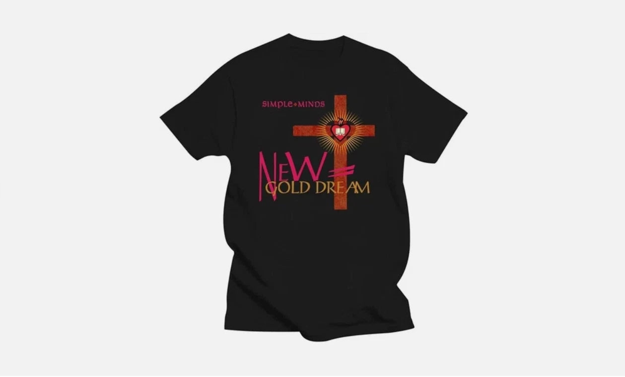 Rare! Simple Minds Gold Dream 81 Shirt Women Men S-5XL