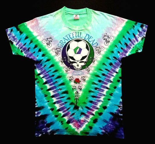 Grateful Dead Shirt T Shirt Vintage 1990 Soccer Cycling Los Angeles CA LA GDM L