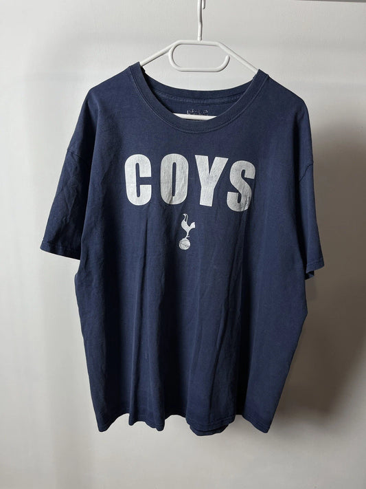 Vintage Tottenham Coys Soccer Fan T Shirt Tee