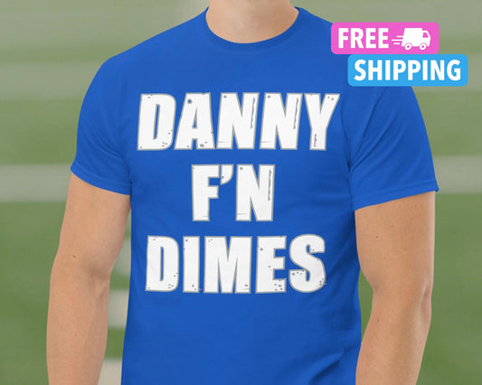 NEW Funny Daniel Jones Shirt Danny Dimes Colts Fan Gift Indianapolis Football