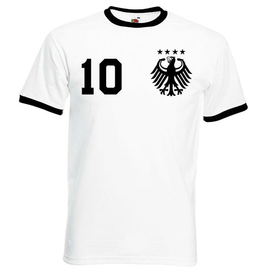 Youth Designz Men's T-Shirt Germany with DESIRED NAME + NUMBER Jersey European Cup