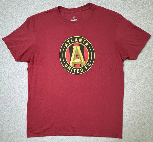 Atlanta United Soccer Team Martinez #7 Men’s T-Shirt Fanatics Red Size XL NEW