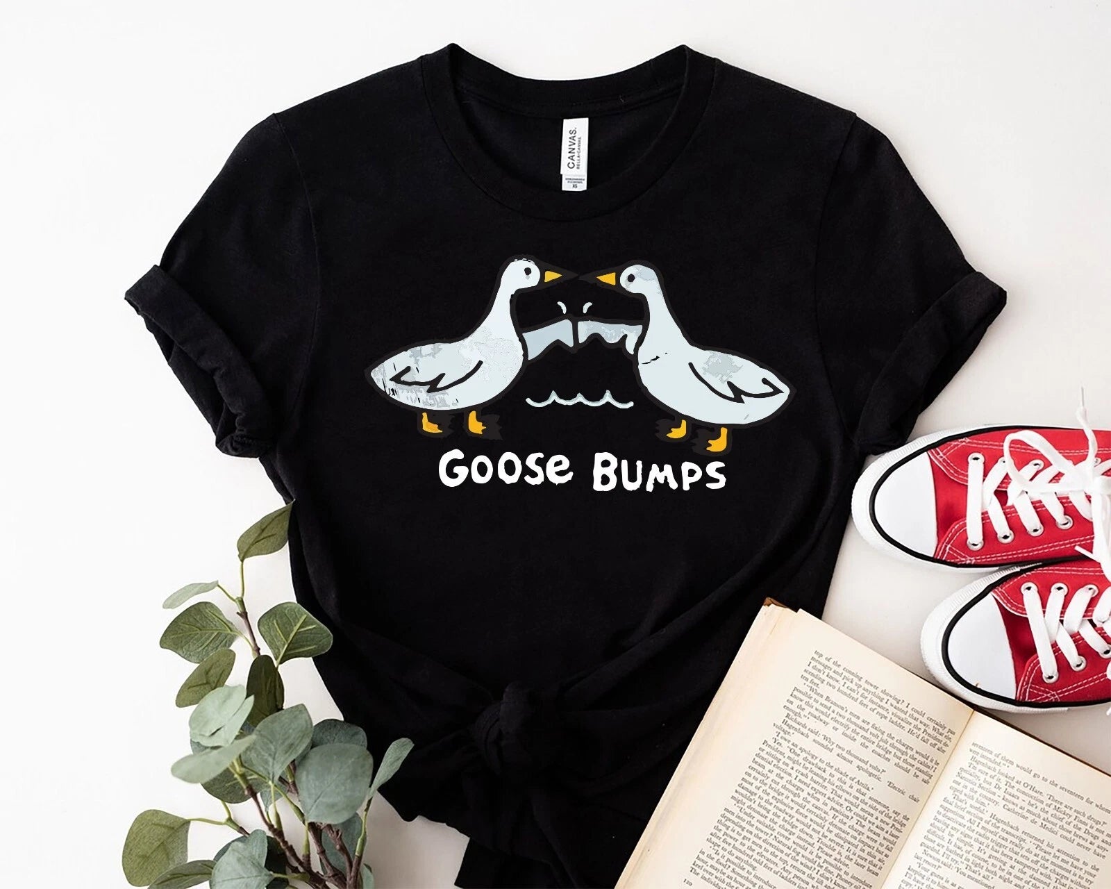 Personalised T-shirt, Custome design gift for man Women, Any text Goose Bumps