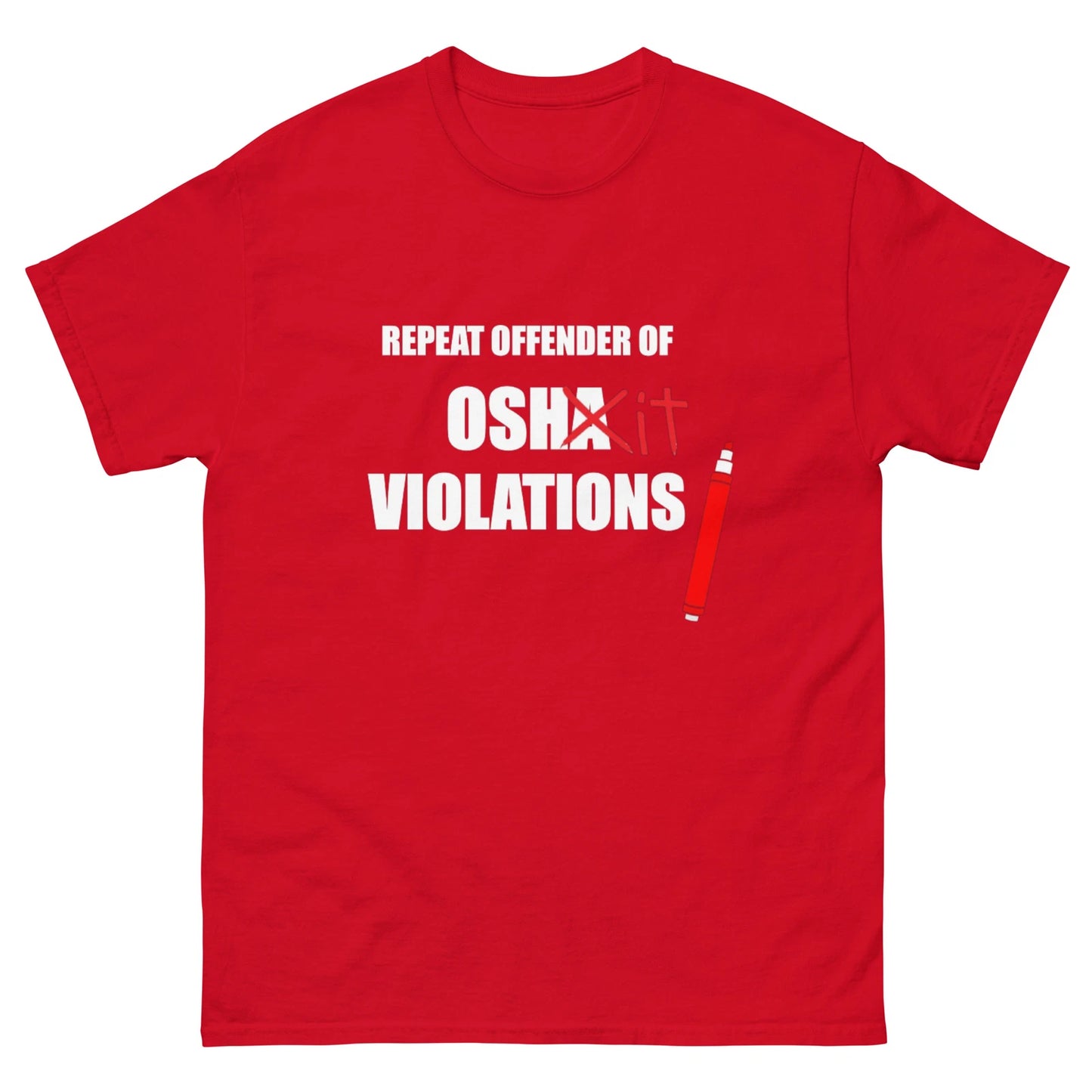 Custom Apparel - OSHA T-shirt