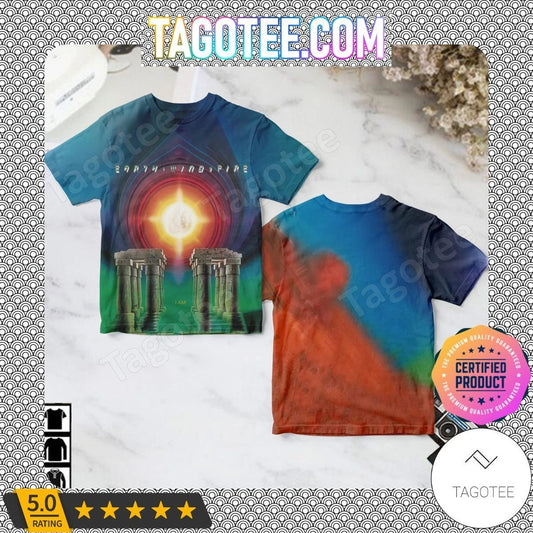 Earth, Wind And Fire I Am Album Cover 3D T-shirt S-5XL HRL472
