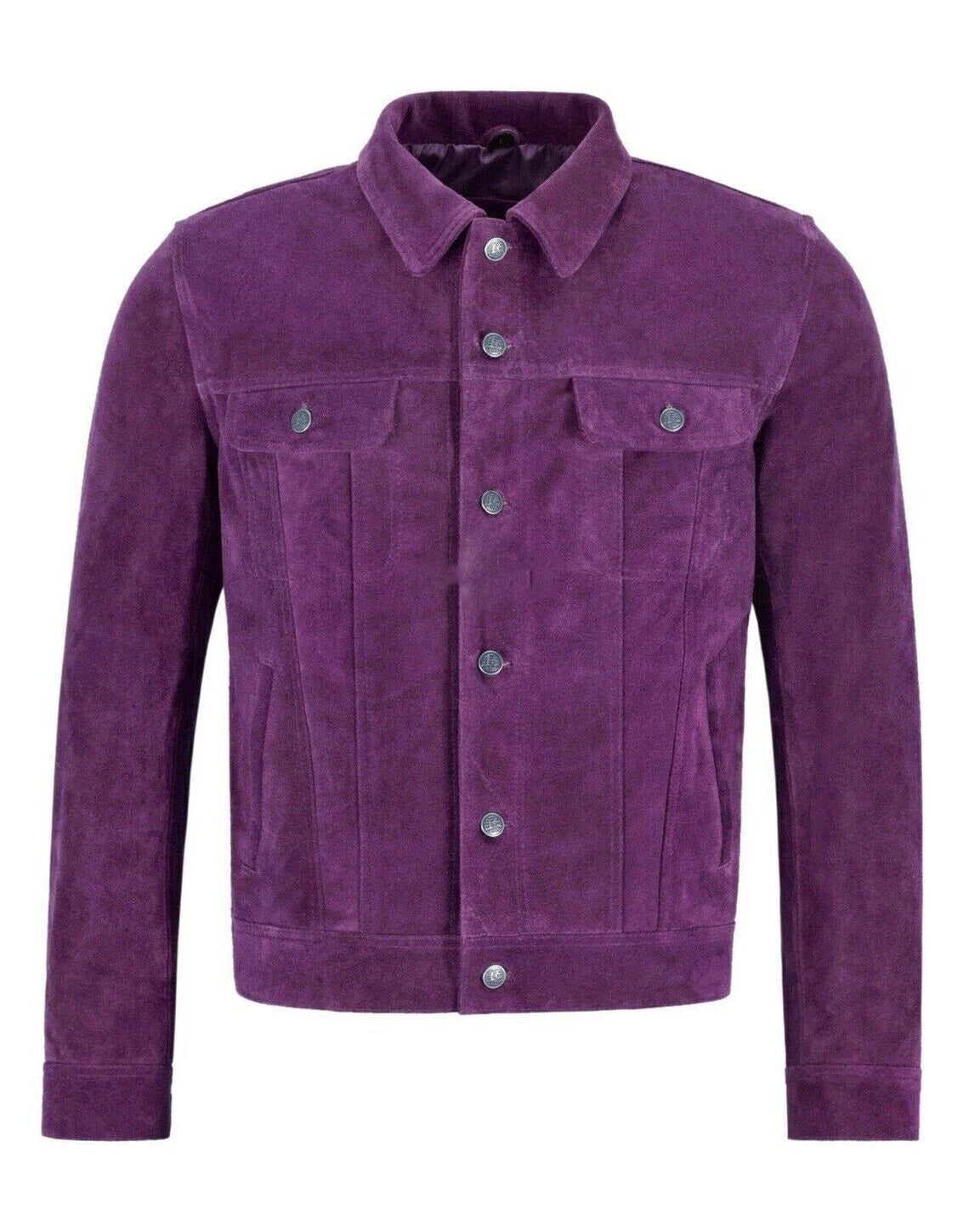Men's Leather Shirt Real Lambskin Soft Slim Fit Causal Wear Shirt For Men