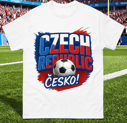Czech republic Cesko t-shirt, retro football t shirt, Czech republic tee shirt