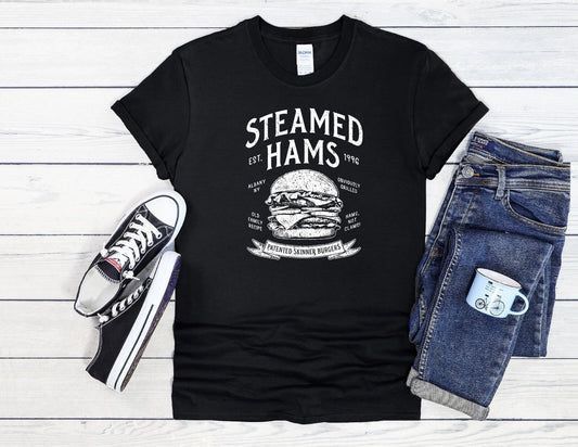 Steamed Hams T-Shirt Vintage Design Men Women Unisex Shirt Hoodie Baseball 4235