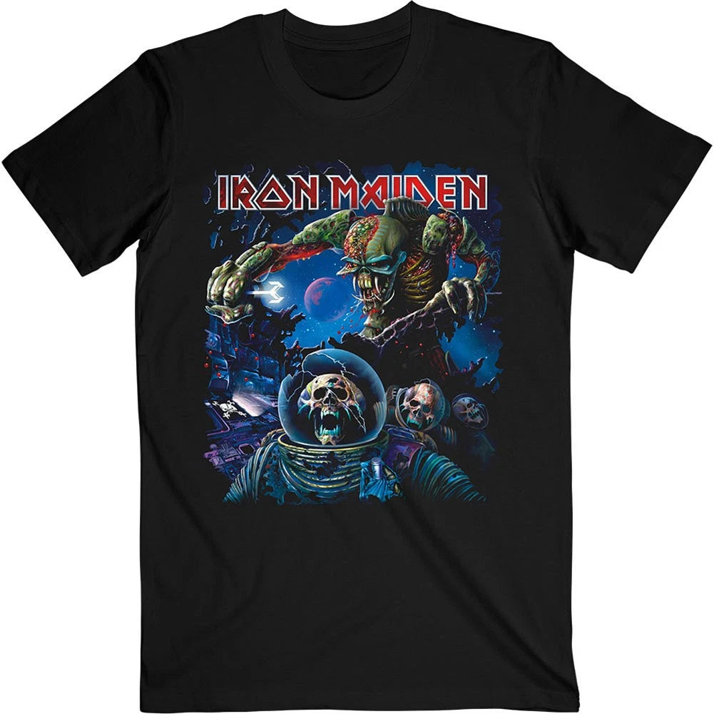 Men's Iron Maiden Final Frontier Slim Fit T-shirt X-Large Black