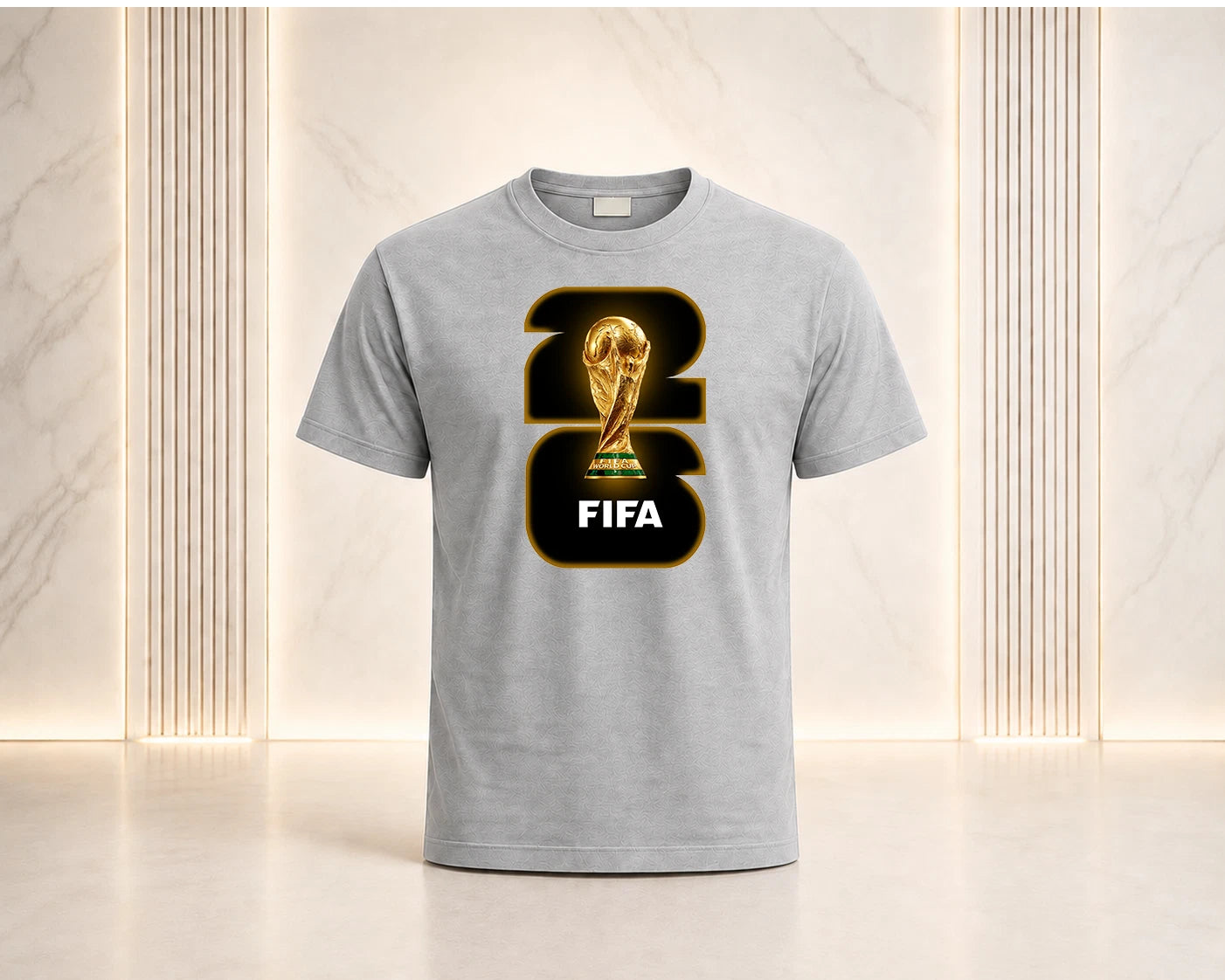 FIFA World Cup 2026 Unisex Cotton T-Shirt Soccer Fan Graphic Tee Casual Top