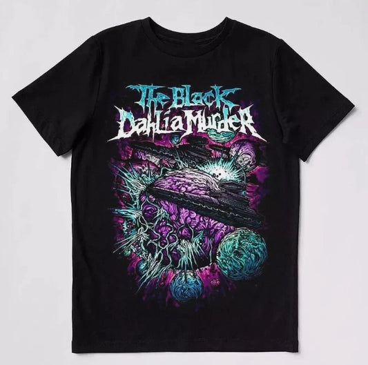 Vtg The Black Dahlia Murder Band T Shirt For Fans Cotton Full Size Unisex BT748