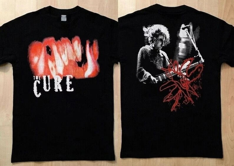 ‘The Cure” T-Shirt, Vintage ”The Cure” Rock Band Albums Music Cover Tee