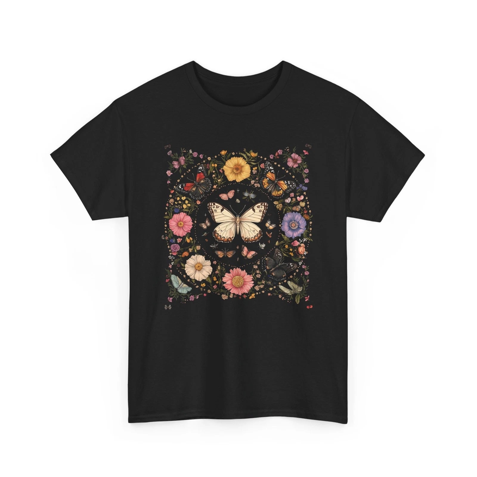 Butterfly Print T-Shirt for Men and Women | Stylish Trendy Casual Graphic Tee