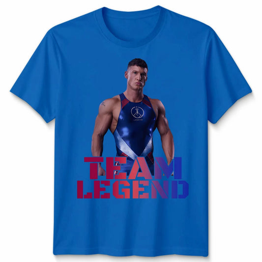Team Legend Mens T-Shirt Gladiators TV Game Show Sports Action Graphic Women Tee