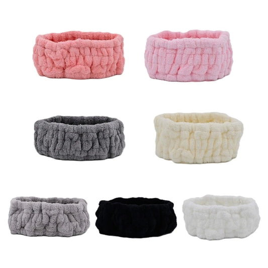 Stylish Multi Color Coral Fleece Headdress Fashion Accessory for Women Girls