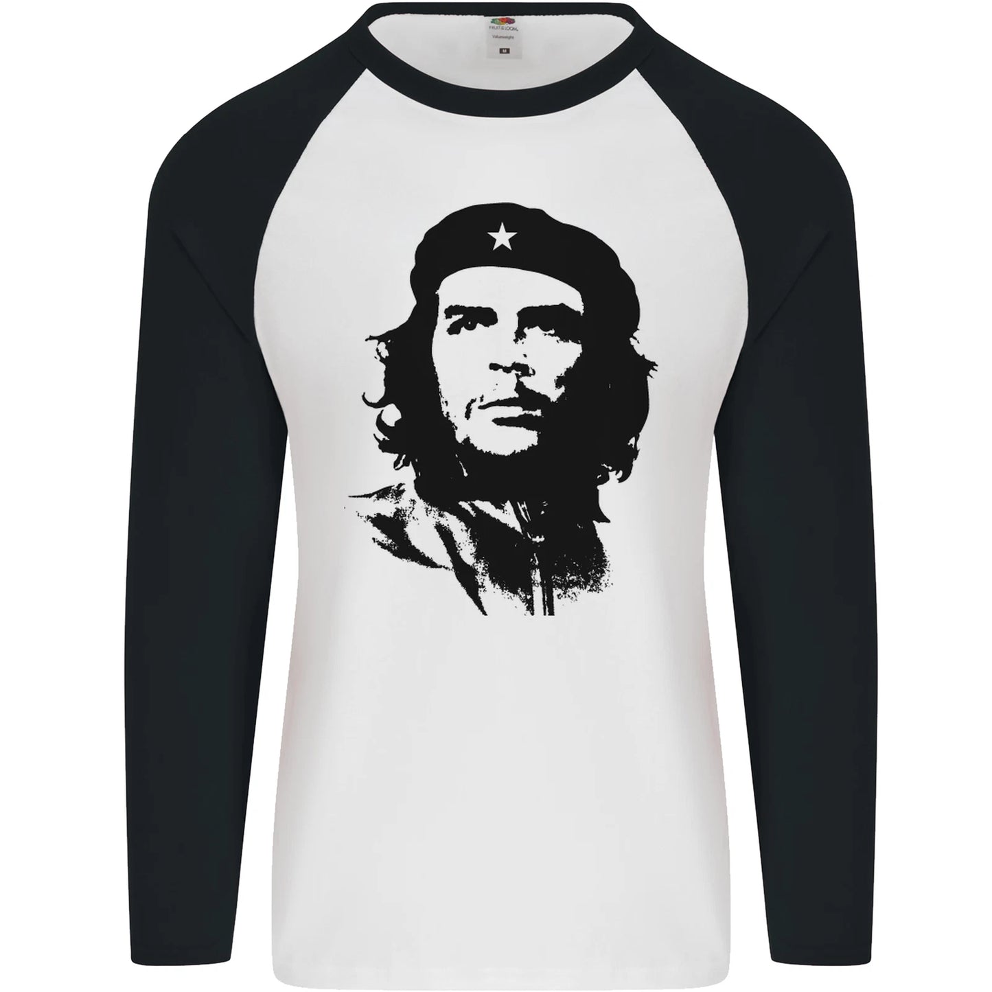 Che Guevara Silhouette Mens L/S Baseball T-Shirt
