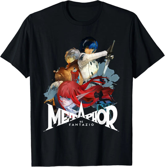 Metaphor ReFantazio Key Art Trio ATLUS T-Shirt