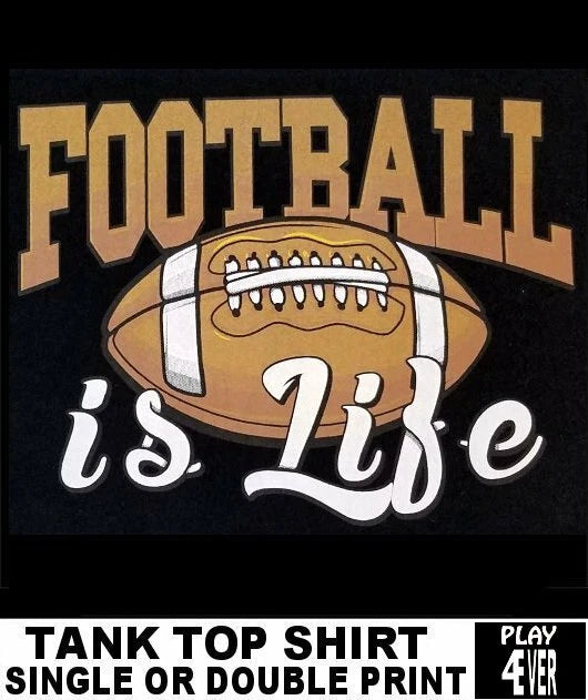 SOCCER FOOTBALL PIGSKIN GAME SPORTS GRIDIRON RUGBY PLAYER TANK TOP SHIRT WS240