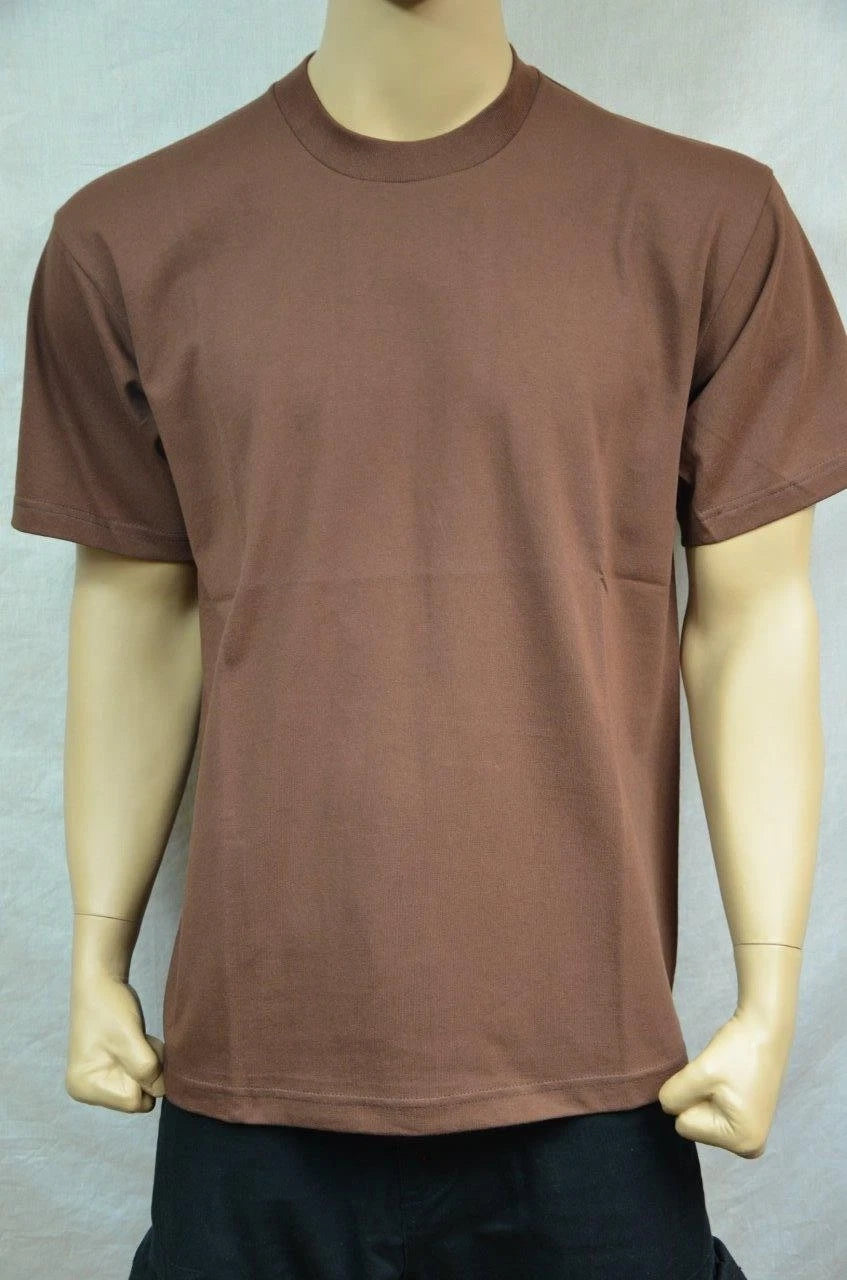 1  NEW PRO5 SUPER HEAVY WEIGHT T-SHIRT TEE PLAIN BLANK COTTON S-7XL 1PC