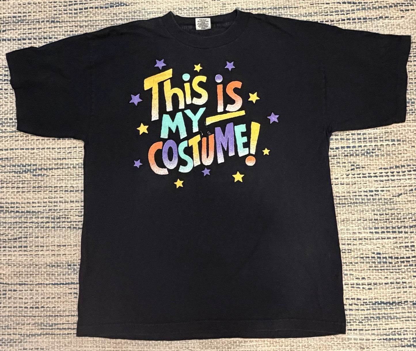 Vintage Halloween Costume T Shirt XL Single Stitch USA Novelty Graphic
