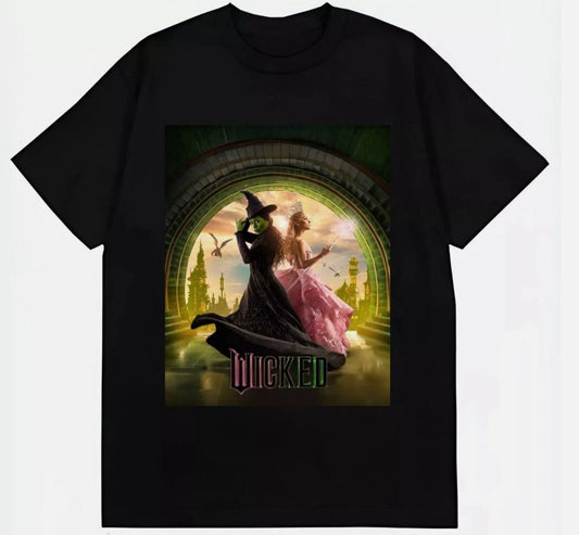 Wicked Movie Men Women Unisex T-Shirt Gift for Fans