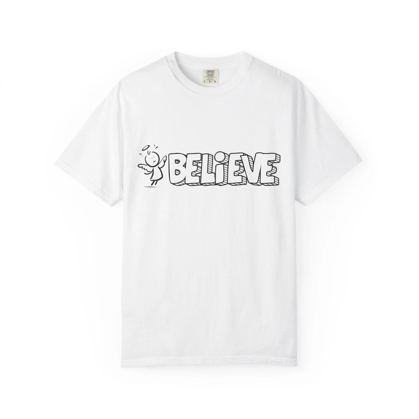Believe Angel Tee | Faith Graphic T-shirt