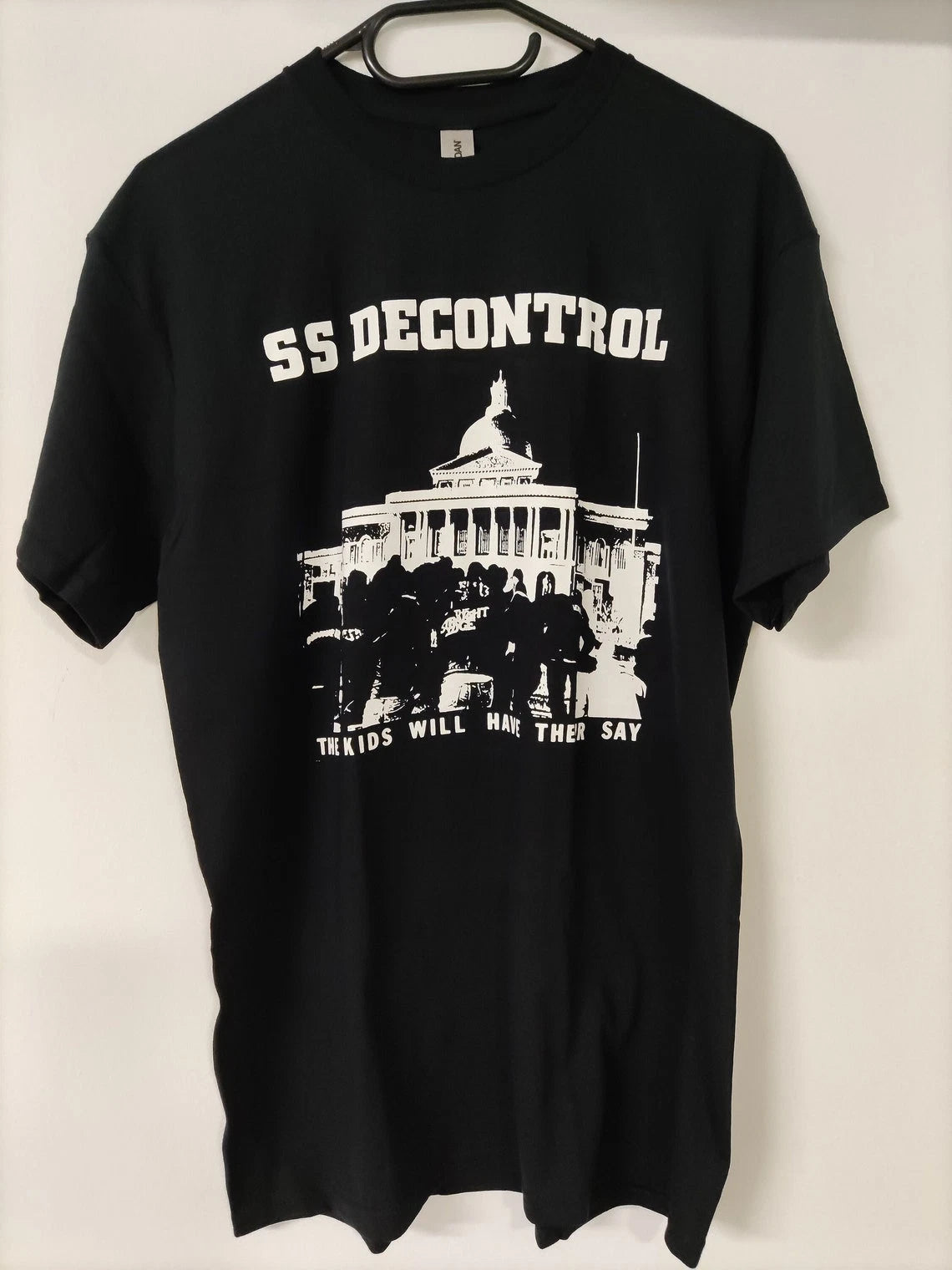 SS Decontrol Shirt hardcore straight edge negative approach  Unisex Tee