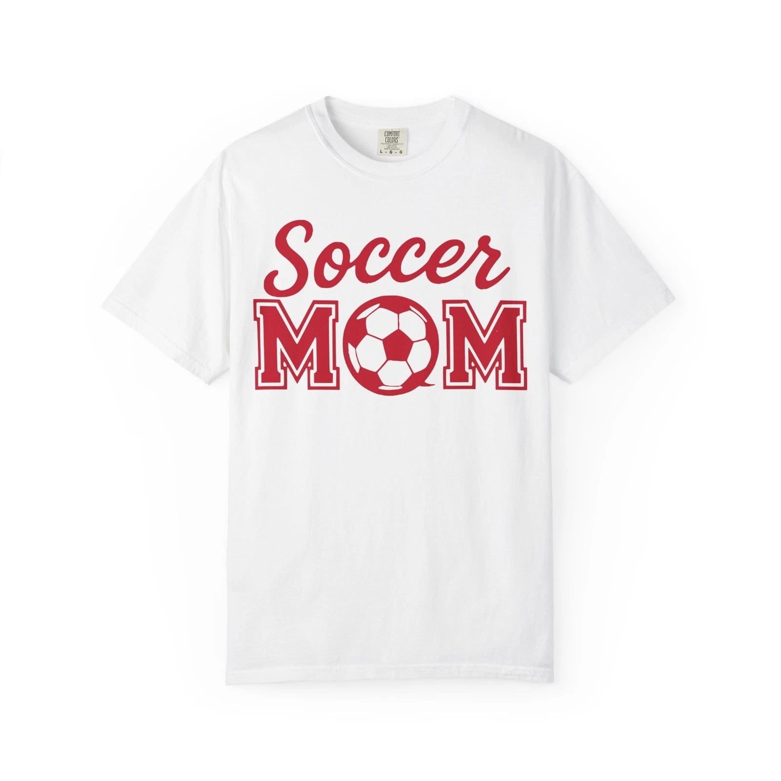 Soccer Mom Soccer Ball T-shirt | Sports Mom Tee
