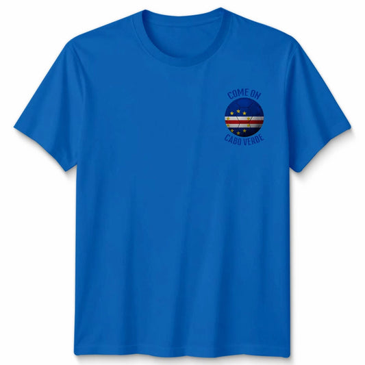 Come On Cabo Verde Football Unisex Kids T-Shirt Country Pride Soccer Tee #WC