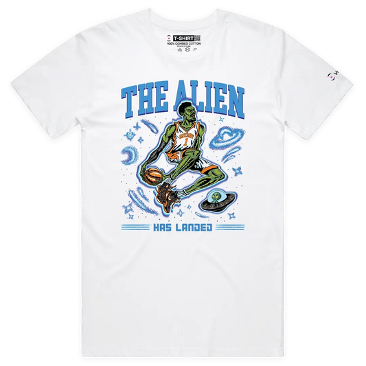 Wemby The Alien Sports Graphic Premium T-Shirt for Spurs Basketball Fans