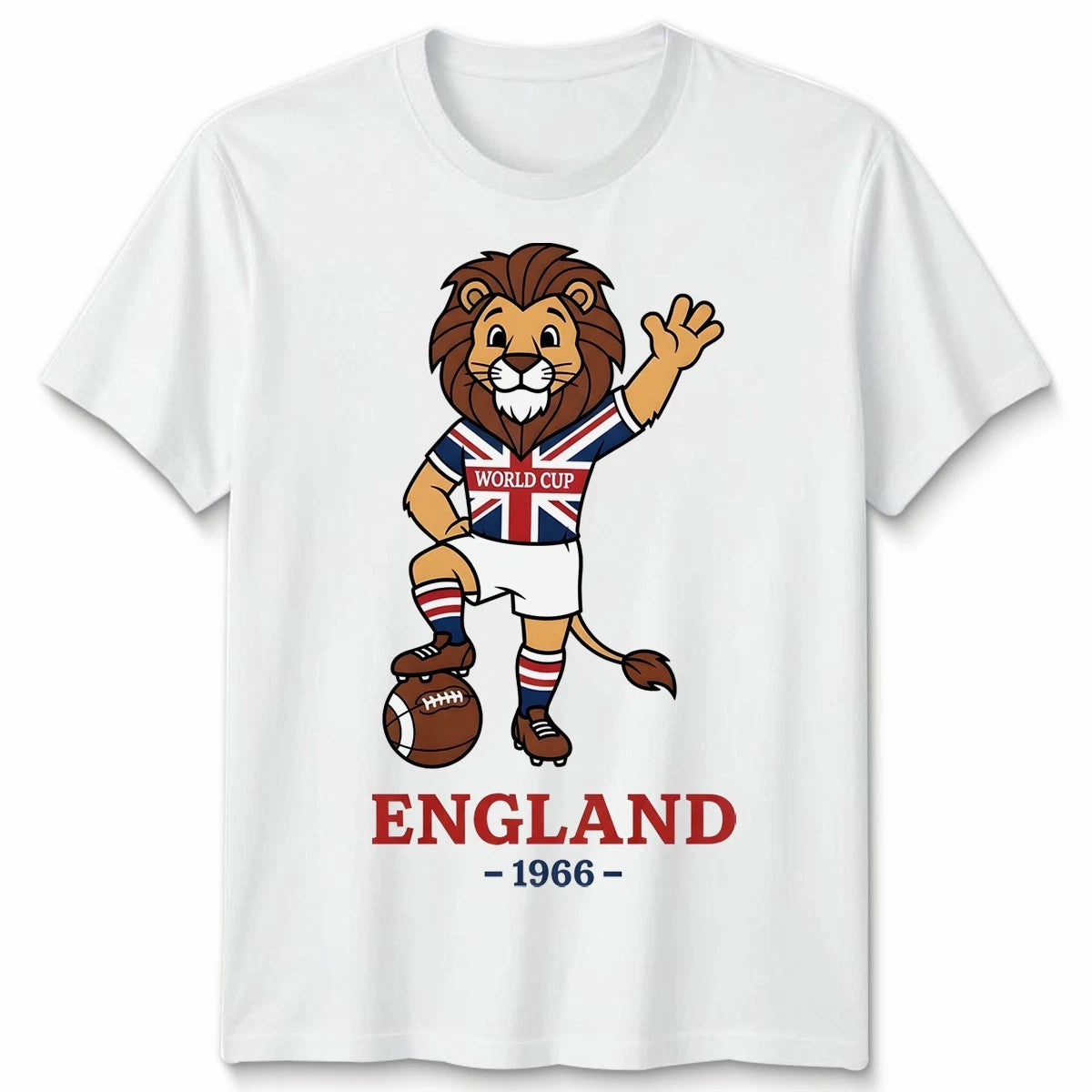 Game Day England 1966 Unisex Football T Shirt Soccer Fans Mens Womens Tee