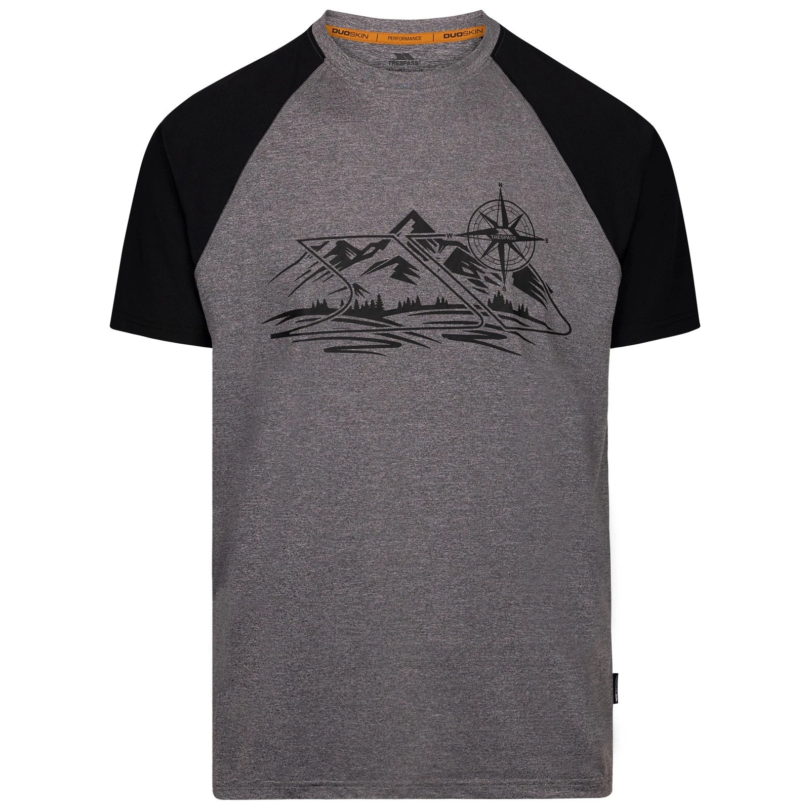 Trespass Mens T-Shirt Fullmer - Top with Printed Detail