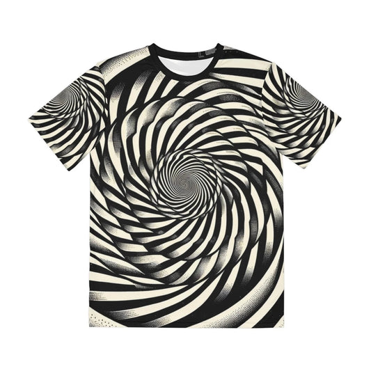 All Over Print T Shirt Optical Illusion Trippy Psychedelic Festival Art Tee Mens