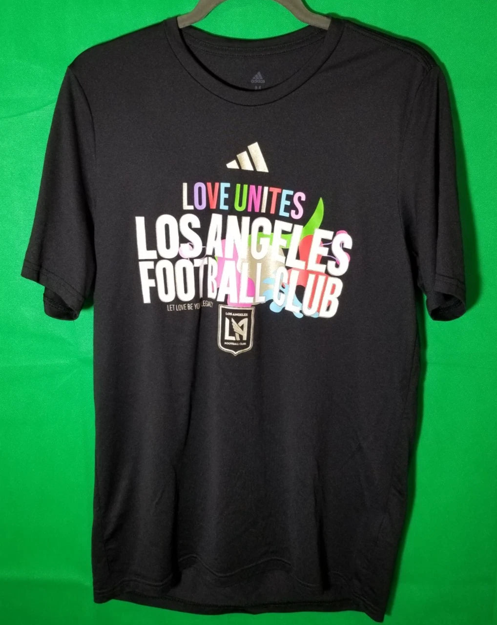 Los Angeles FC Love Unites Adidas Mens Medium Black Save Our Legacy Soccer FIFA