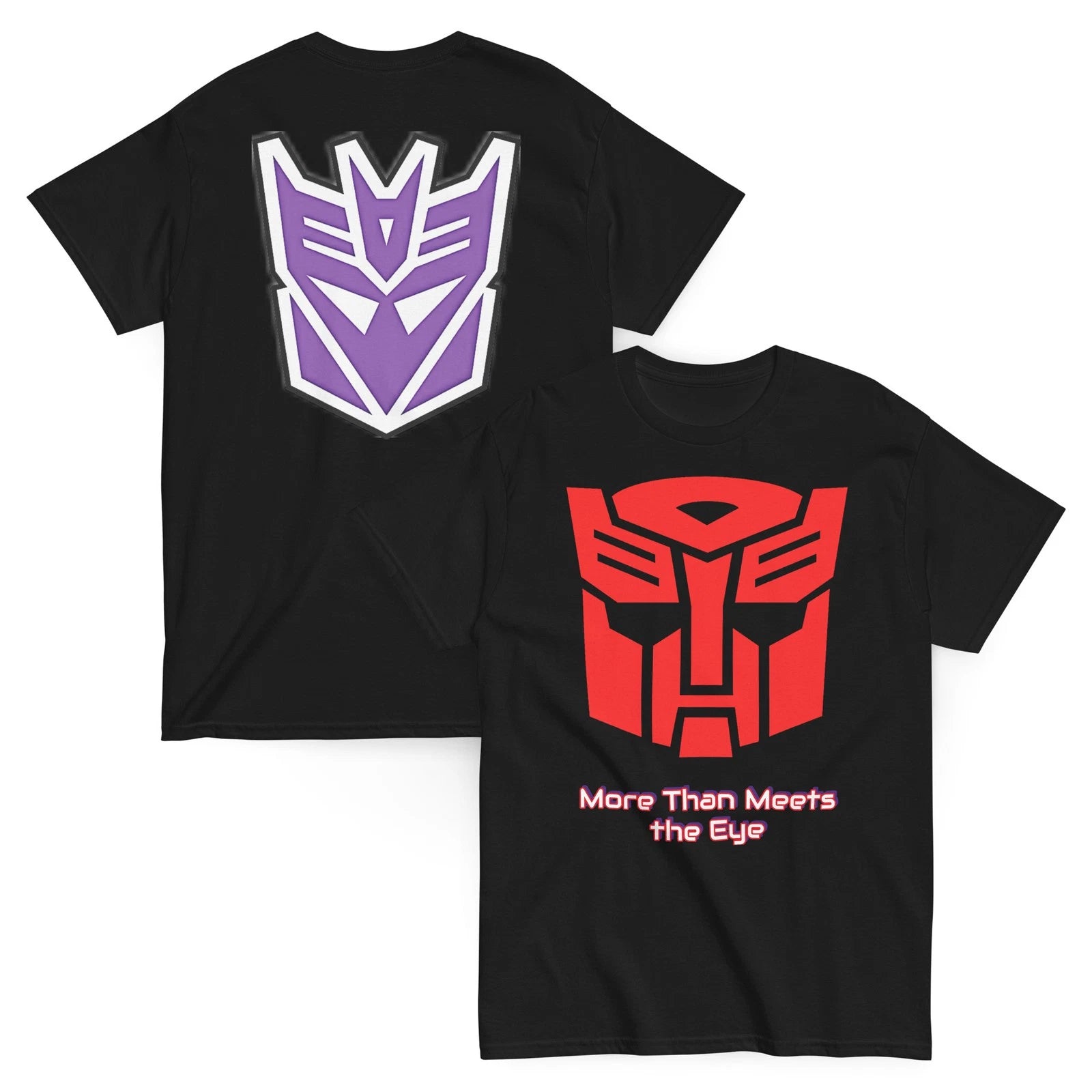 Unisex Transformers Tee, Autobots, Decepticons, Transformers Logo T-shirt