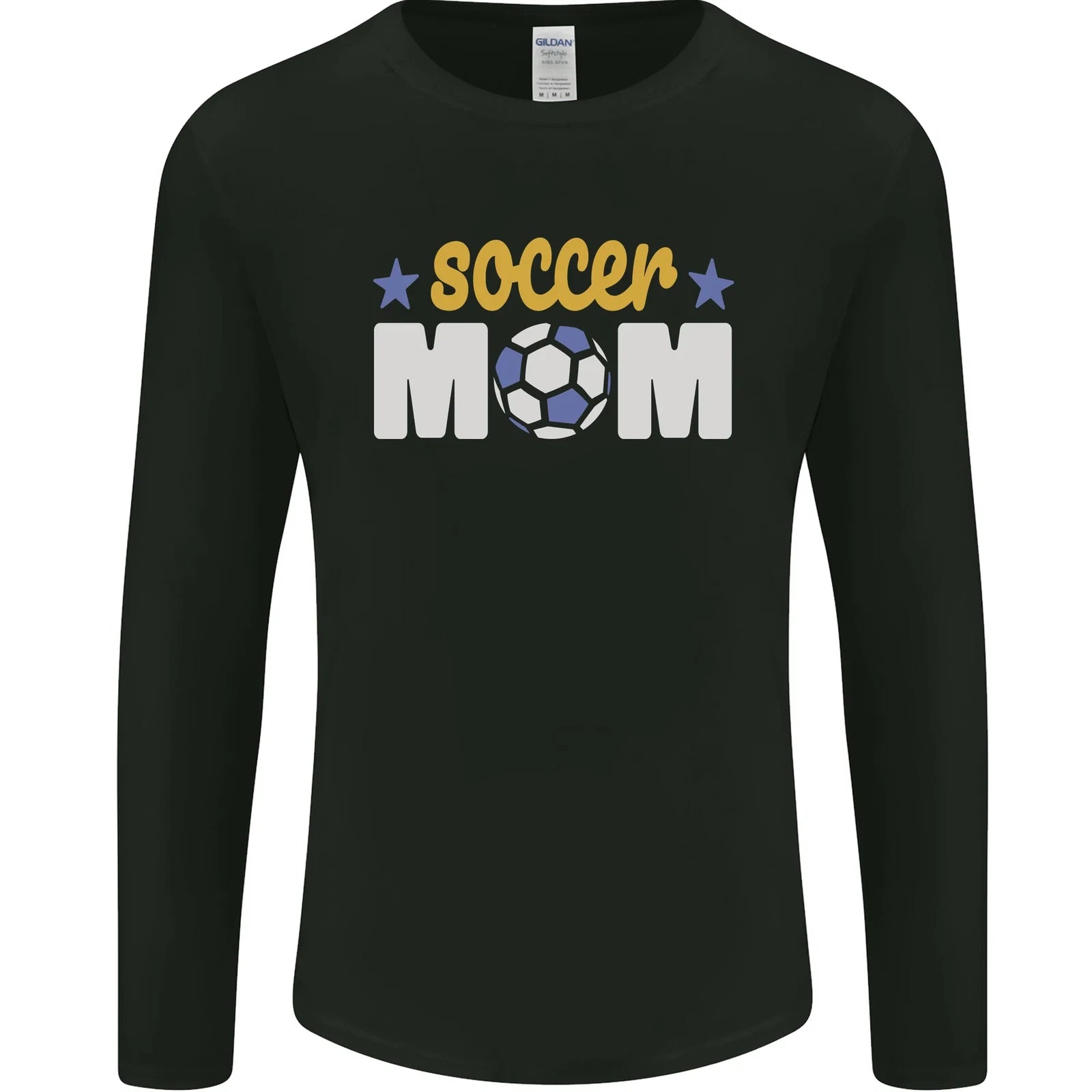 Soccer Mum Mom Mens Long Sleeve T-Shirt