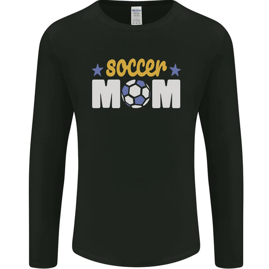 Soccer Mum Mom Mens Long Sleeve T-Shirt