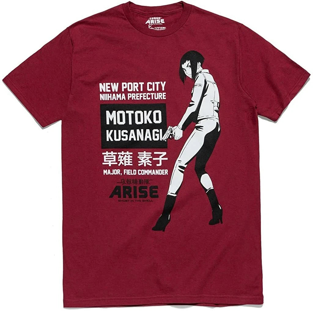 Ghost In The Shell Arise Motoko T shirt Loot Crate Exclusive Official NEW