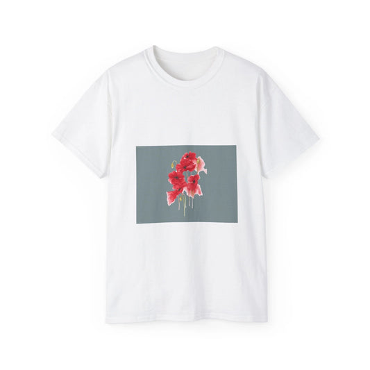 Watercolor Beautiful Flowers Flowers Floral | Custom Graphic T-Shirt