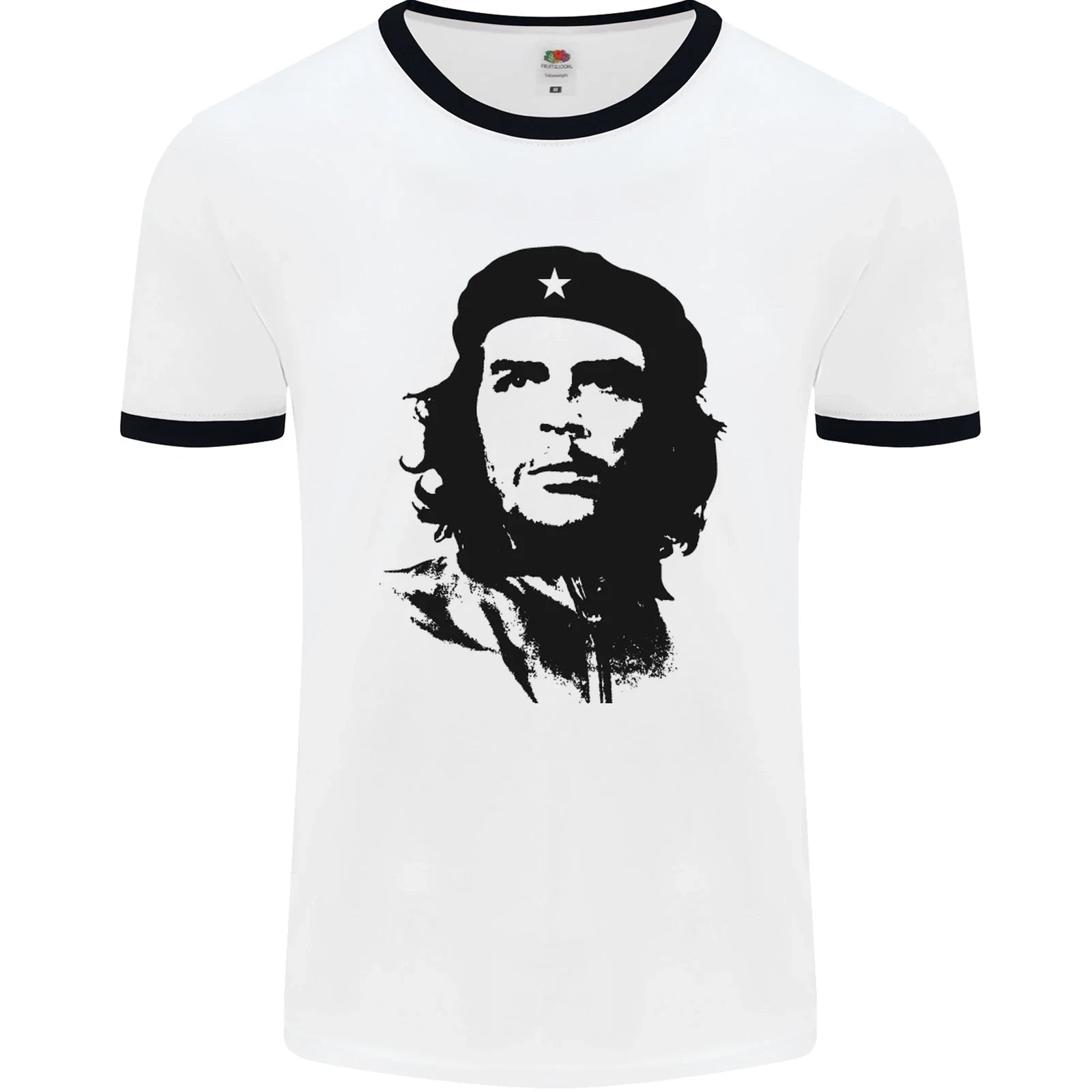 Che Guevara Silhouette Mens Ringer T-Shirt
