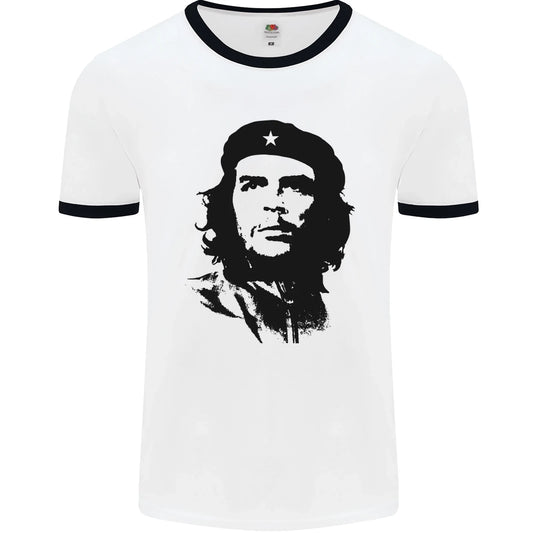 Che Guevara Silhouette Mens Ringer T-Shirt